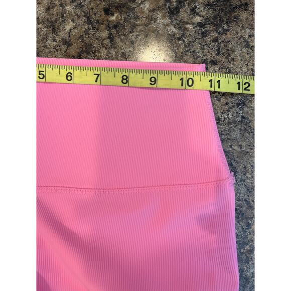 Wilo Bubble Gum Pink Leggings Size Small - Picture 5 of 6